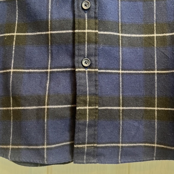 Uniqlo Flannel Checked Long Sleeve Shirt - Small - Picture 6 of 10